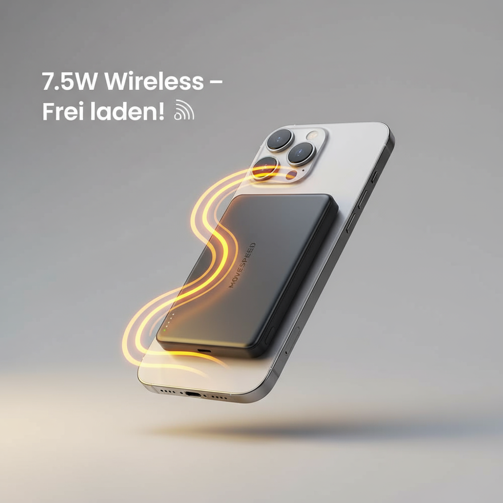 7.5W Wireless – Frei laden!