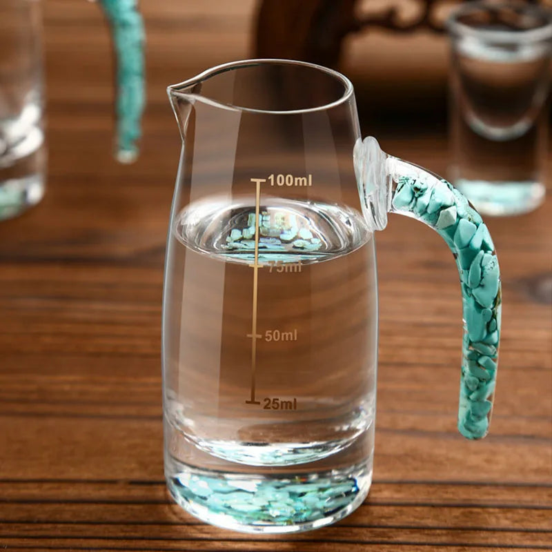 Handgefertigte Glaskanne – Stil, Ruhe & Tee-Genuss