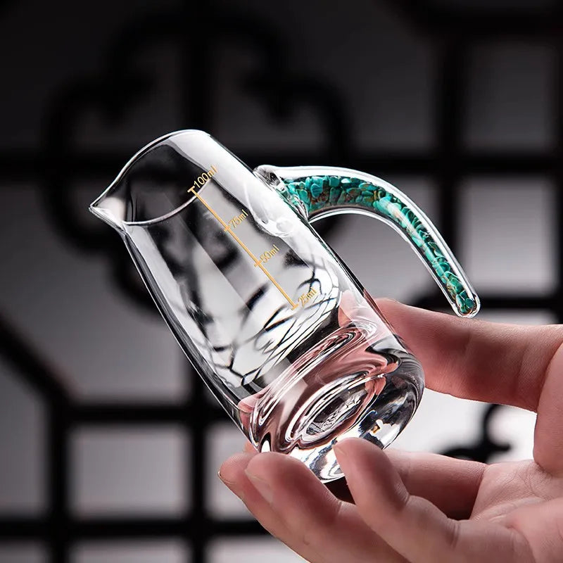 Handgefertigte Glaskanne – Stil, Ruhe & Tee-Genuss