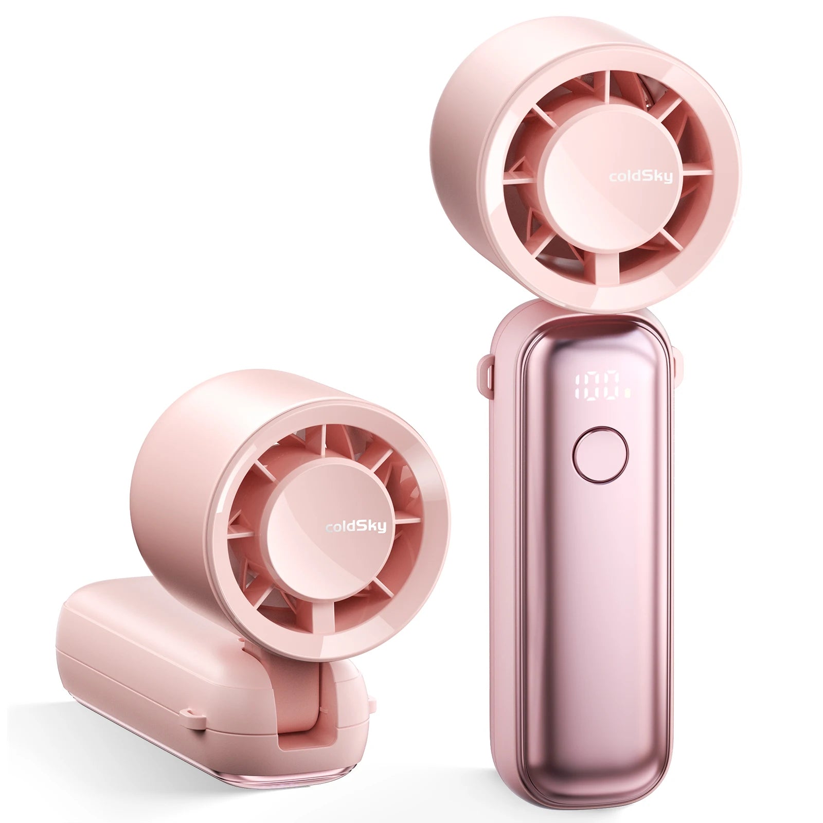 Tragbarer Turbo Ventilator ColSky 5000mAh 6 Stufen faltbar