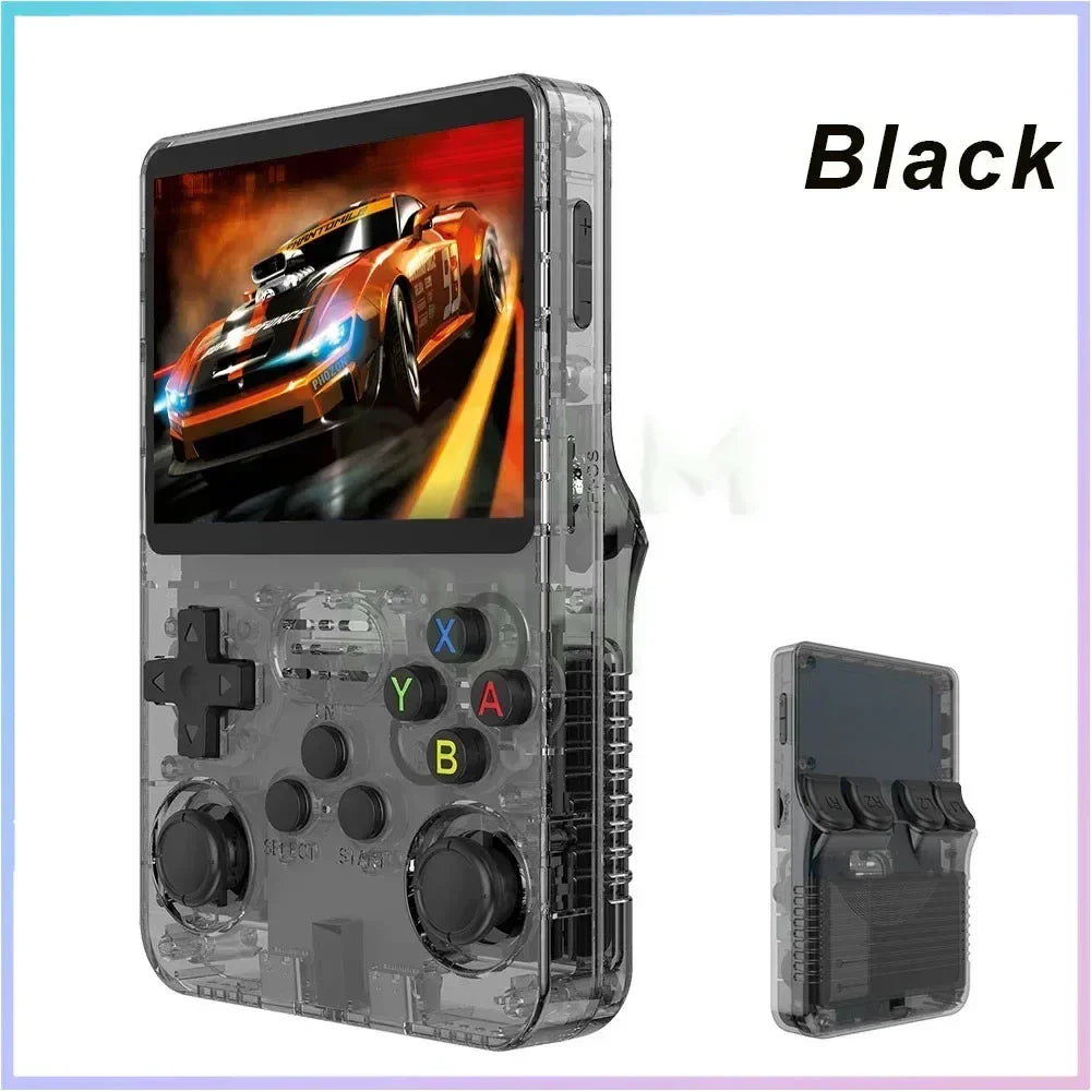R36S Retro Handheld Game Console – 3.5” IPS Screen, Linux, 128GB mit 15.000 Spielen