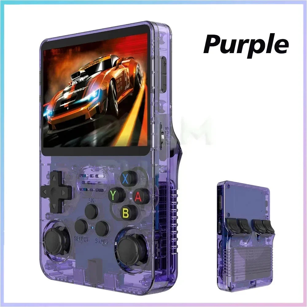 R36S Retro Handheld Game Console – 3.5” IPS Screen, Linux, 128GB mit 15.000 Spielen