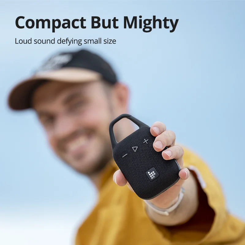 Tronsmart Mirtune H1 Speaker Portable Wireless Speaker with Hook, IPX7 Waterproof, 20H Playtime, for Camping, Outdoor