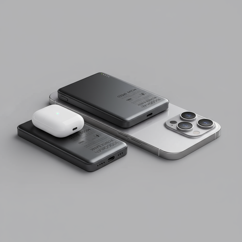 MOVESPEED - 2 Powerbanks, 1 iPhone
