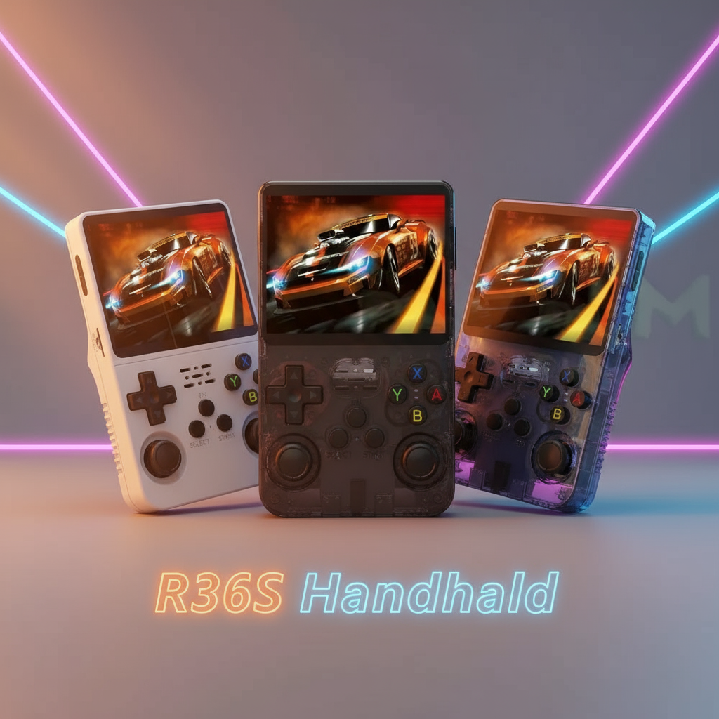 R36S Retro Handheld Produktfoto